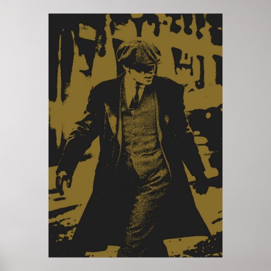 THOMAS SHELBY PEAKY BLINDERS ONTWERP POSTER (Voorkant)