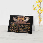 Thomas Sowell Quote op Collectivisme Kaart (Gele Bloem)