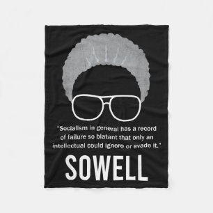 Thomas Sowell Socialisme Citaat Black History Mont Fleece Deken