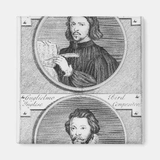 Thomas Tallis en William Byrd Magneet (Voorkant)
