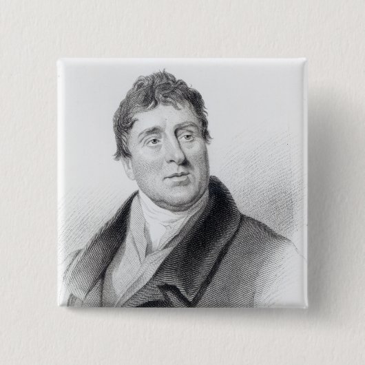 Thomas Telford, 1831 Vierkante Button 5,1 Cm (Voorkant)