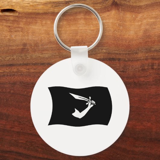 Thomas Tew Flag Sleutelhanger (Voorkant)