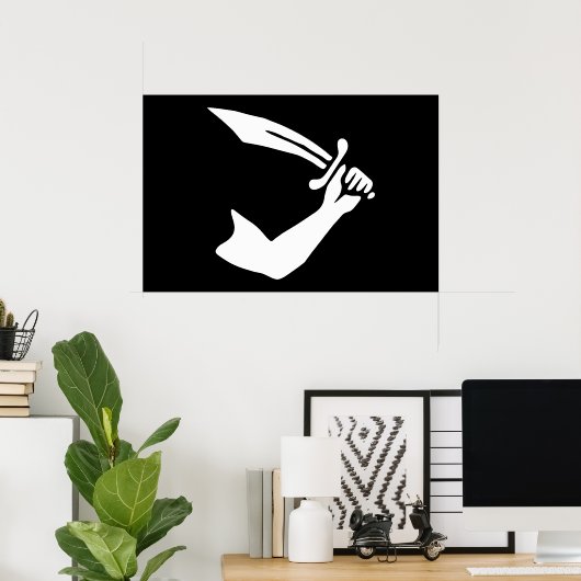 Thomas Tew Poster (Thuiskantoor)