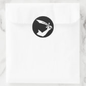 Thomas Tew Ronde Sticker (Tas)