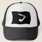Thomas Tew Vlag Hoed Trucker Pet (Voorkant)