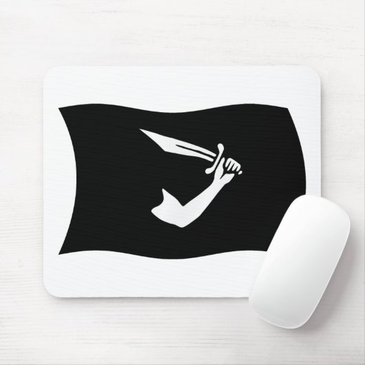 Thomas Tew Vlag Muismat (Met muis)