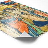 Thomas the Apostle and Jesus Foto Afdruk (Hoek)