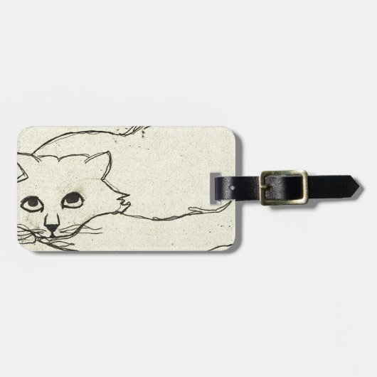 Thomas the Cat Bagagelabel (Voorkant horizontaal)