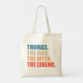Thomas The Man The Myth The Legend Tote Bag (Achterkant)