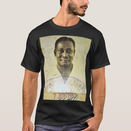 THOMAS THOMPSON. Basis Donker T-Shirt (Voorkant)