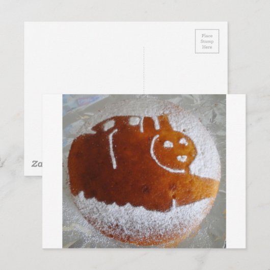 Thomas Train Briefkaart (Voorkant / Achterkant)