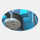 Thomas Train Ovale Sticker (Voorkant)
