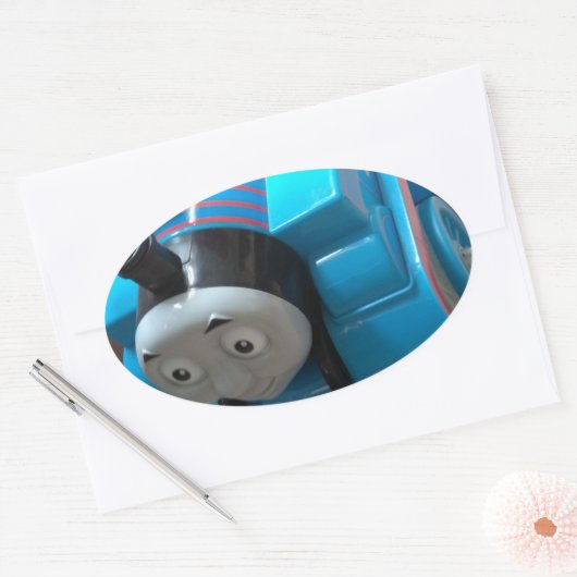 Thomas Train Ovale Sticker (Envelop)