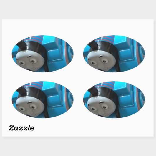Thomas Train Ovale Sticker (Vel)
