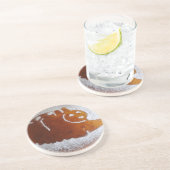 Thomas Train Zandsteen Onderzetter (Zijkant)