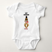 Thomas Turkey Eat Chicken Romper (Voorkant)