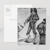 Thomas Urquhart, 1641 Briefkaart (Voorkant / Achterkant)