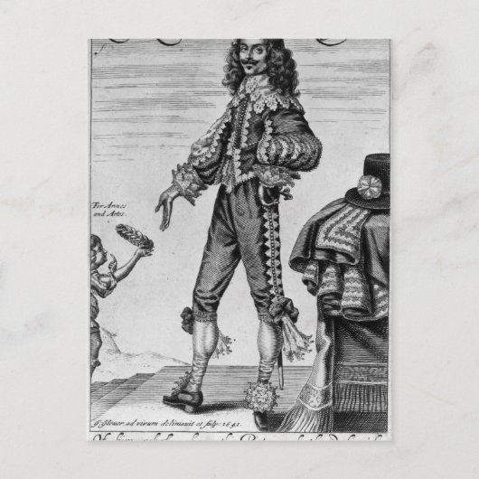Thomas Urquhart, 1641 Briefkaart (Voorkant)