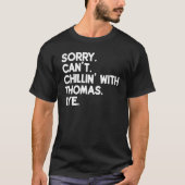 THOMAS Voornaam Grappig Gepersonaliseerde Genoemde T-shirt (Voorkant)