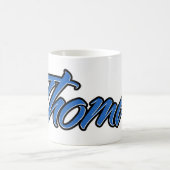 Thomas Vorname Name blue Tasse Kaffeetasse Koffiemok (Center)