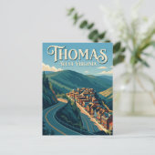 Thomas VS Briefkaart (Staand voorkant)