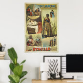 Thomas W. Keene in William Shakespeare's Othello Poster (Thuiskantoor)