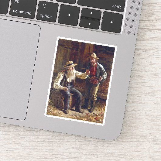 Thomas Waterman Wood New Cider Sticker (Detail)