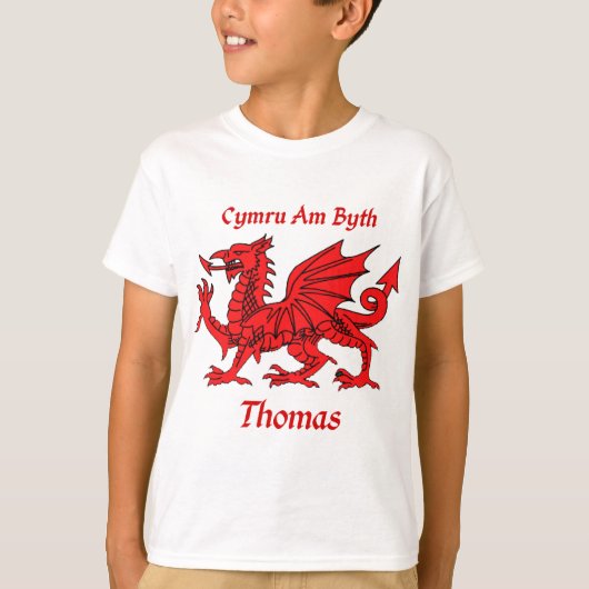Thomas Welsh Dragon T-shirt (Voorkant)