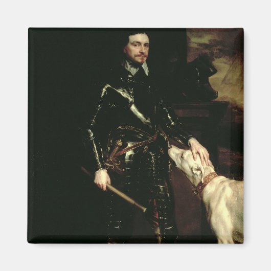 Thomas Wentworth, 1st Earl of Strafford 1633-6 Magneet (Voorkant)