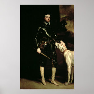 Thomas Wentworth, 1st Earl of Strafford 1633-6 Poster