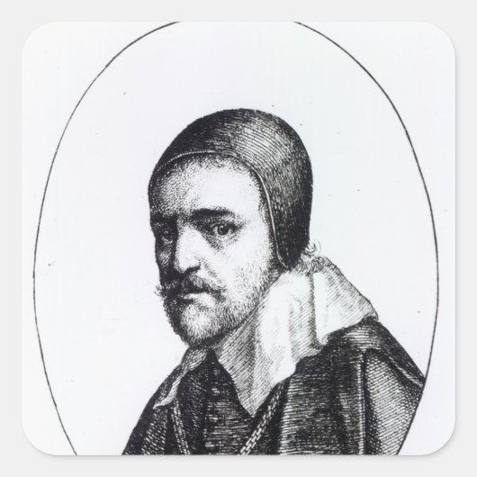 Thomas Wentworth, 1st Earl of Strafford Vierkante Sticker (Voorkant)
