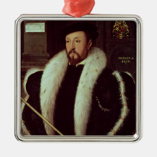 Thomas Wentworth Metalen Ornament (Voorkant)