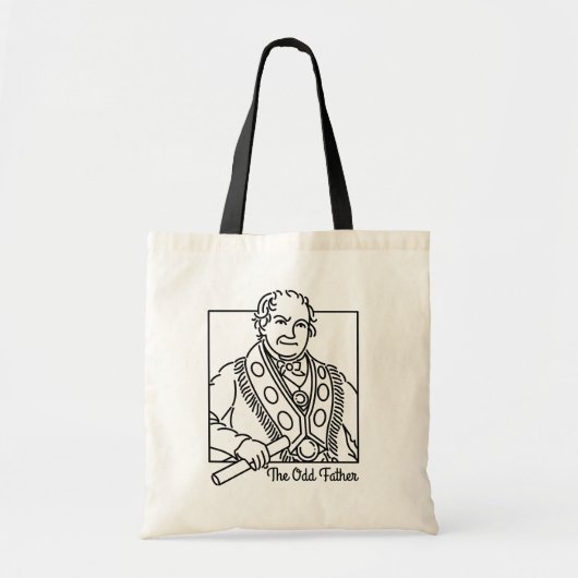 Thomas Wildey de "ODD Father" Tote Bag (Voorkant)