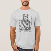Thomas Wildey "The Odd Father" Monoline Design T-shirt (Voorkant)