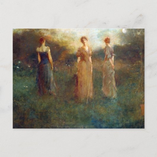 Thomas Wilmer ontwricht in de tuin Briefkaart (Voorkant)