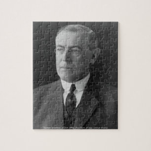Thomas Woodrow Wilson 28e President van Amerika Legpuzzel