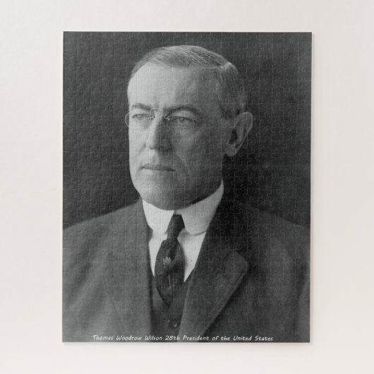 Thomas Woodrow Wilson 28ste President van Amerika Legpuzzel (Verticaal)