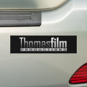 Thomasfilm bumper bumpersticker (Op auto)