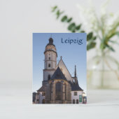 Thomaskirche, Leipzig Briefkaart (Staand voorkant)