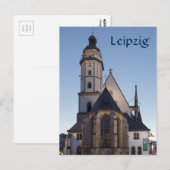 Thomaskirche, Leipzig Briefkaart (Voorkant / Achterkant)