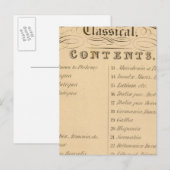 Thomas's Library Atlas Briefkaart (Voorkant / Achterkant)