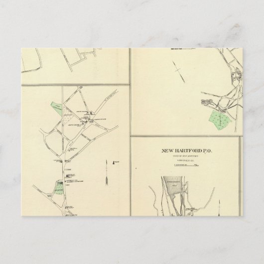 Thomaston PO Briefkaart (Voorkant)