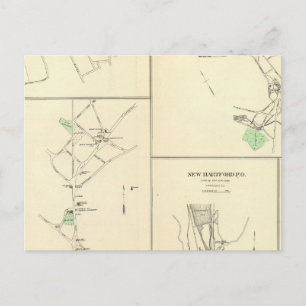 Thomaston PO Briefkaart
