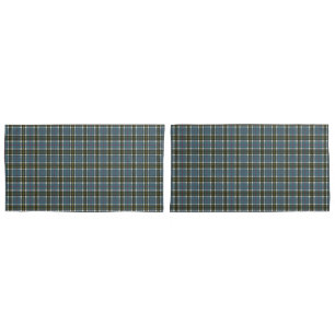 Thompson Blue Original Scottish Tartan Kussensloop
