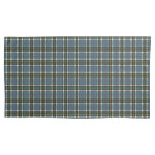 Thompson Blue Original Scottish Tartan Kussensloop (Voorkant-Links)