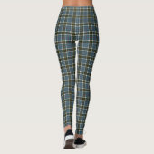 Thompson Blue Original Scottish Tartan Leggings (Achterkant)