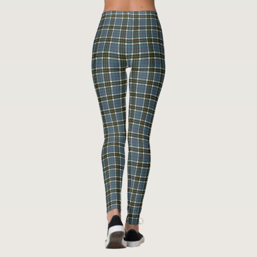 Thompson Blue Original Scottish Tartan Leggings (Achterkant)