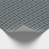 Thompson Clan Blue formele jurk Tartan Cadeaupapier (Hoek)