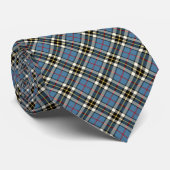 Thompson Clan Blue formele jurk Tartan Stropdas (Opgerold)