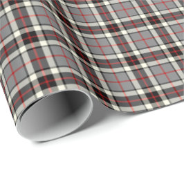 Thompson Clan Grijs Formele Jurk Tartan Cadeaupapier